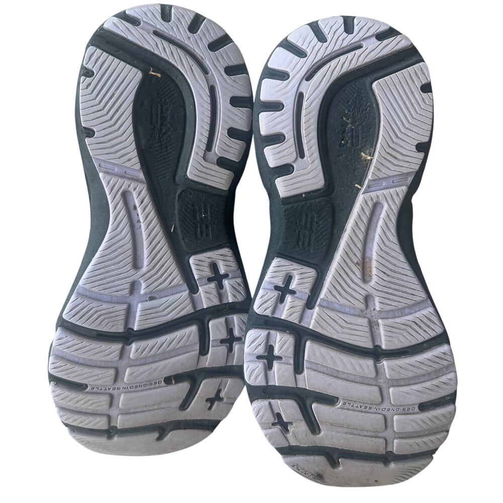 Brooks Adrenaline GTS 23 Women 6 Gray Black Purple Running Shoe Walking Gym - Picture 4 of 4